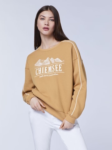 CHIEMSEE Sweatshirt in Brown: front