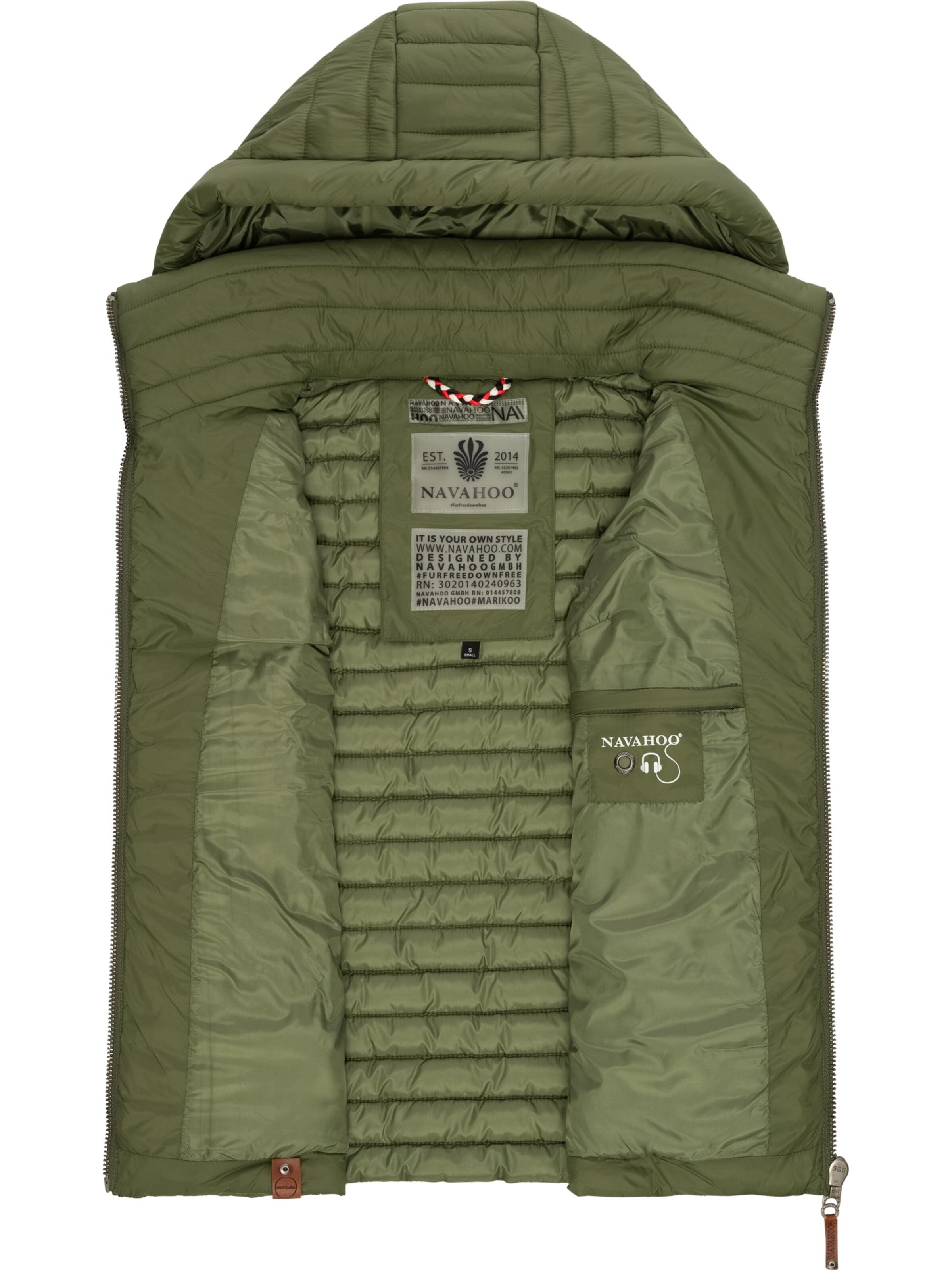 NAVAHOO Γιλέκο 'Shadaa' σε πράσινο