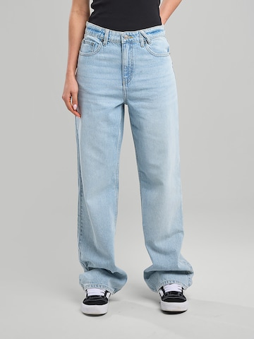 America Today Baggy Jeans in Blauw: voorkant