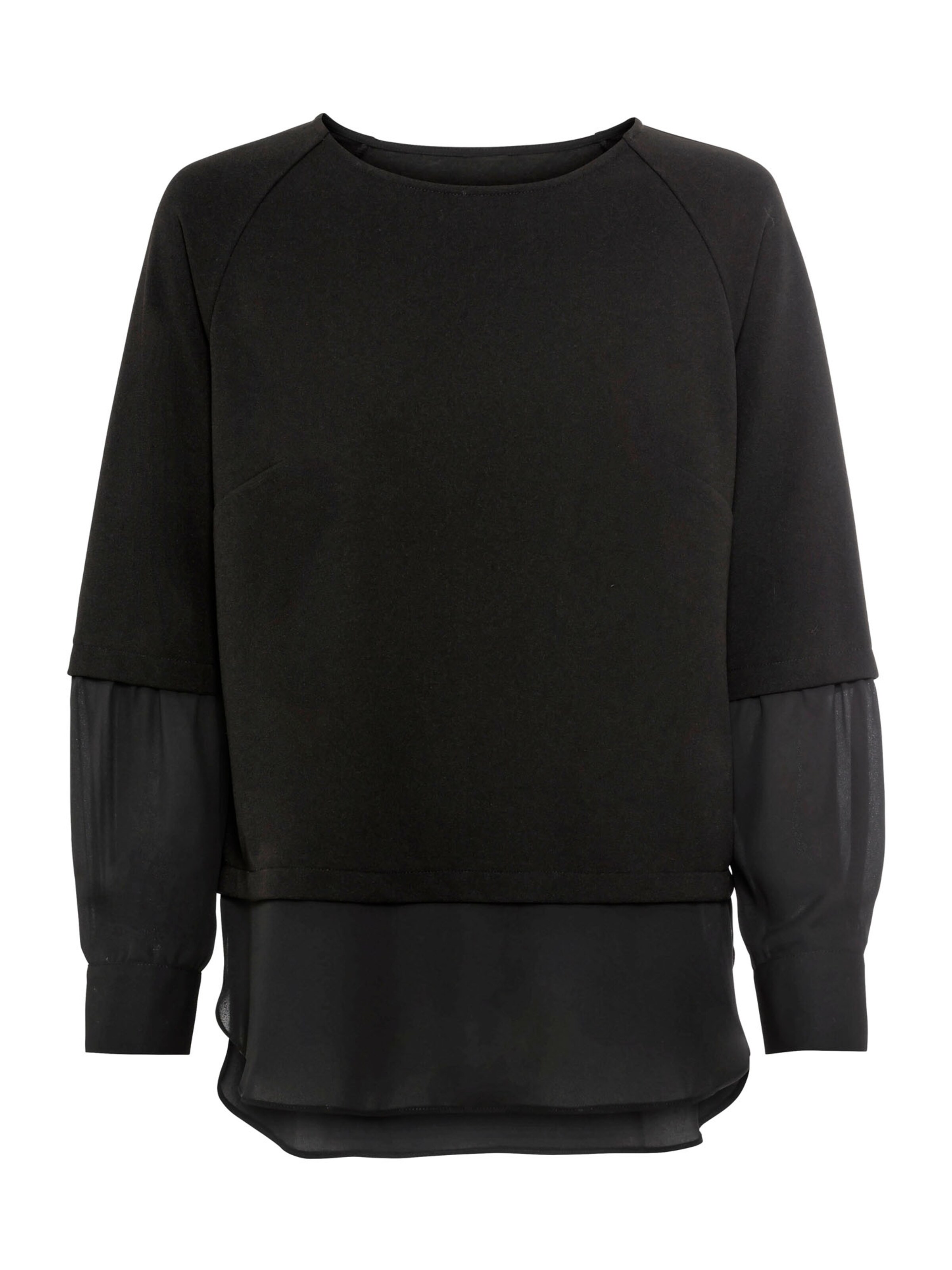 heine Bluse i sort: forside