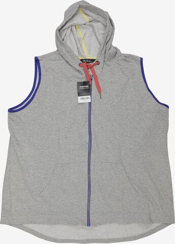 Ulla Popken Kapuzenpullover 5XL in Grau: Vorderseite