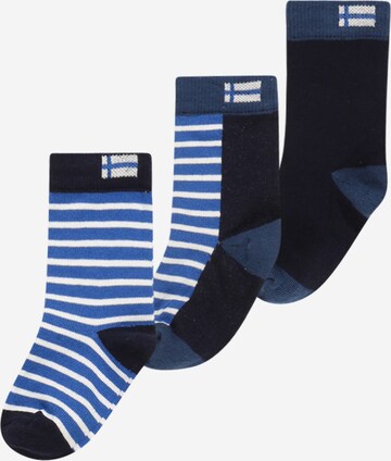 FINKID Socks 'SUKAT KOLME' in Blue: front