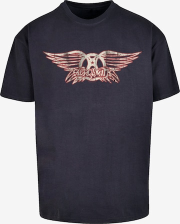 T-Shirt 'Aerosmith' F4NT4STIC en bleu : devant