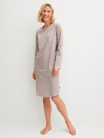Camicia da notte 'Blooming Nights' di CALIDA in grigio
