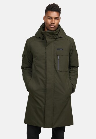 Cappotto invernale 'Xandroo XX' di STONE HARBOUR in verde: frontale