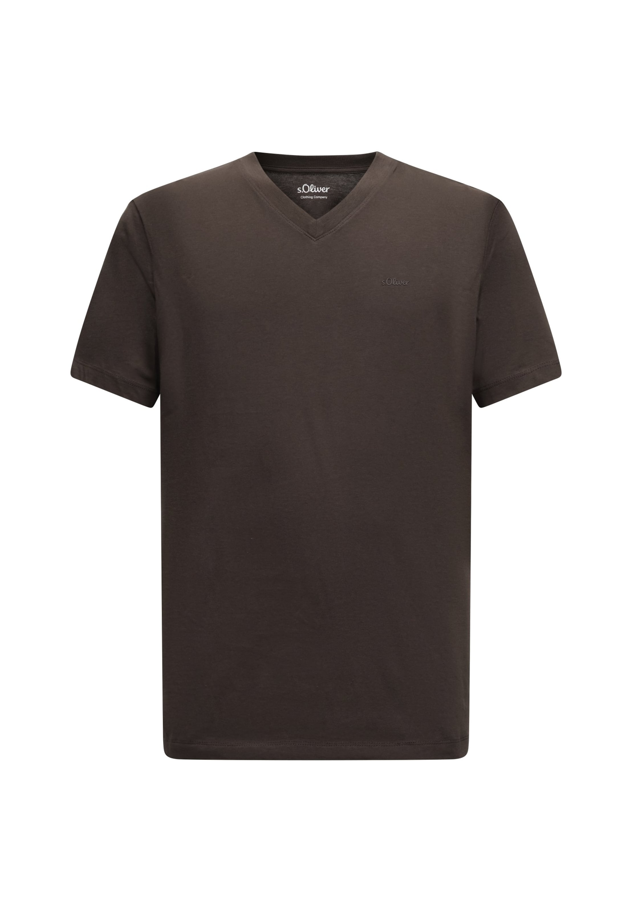 s.Oliver Shirt in Brown: front