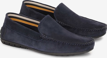 Mocassin Kazar en bleu