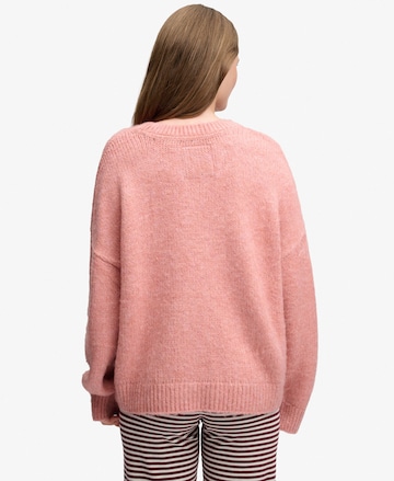 Superdry & Co Oversized Sweater in Pink