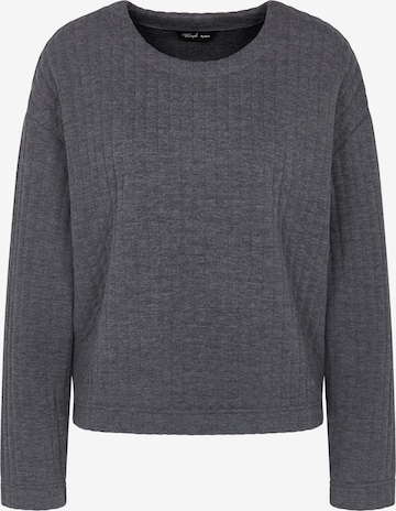 TRIUMPH - Jersey ' Cozy Comfort Top Quilted ' en gris: frente