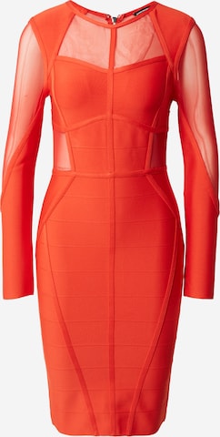 Karen Millen Jurk in Rood: voorkant