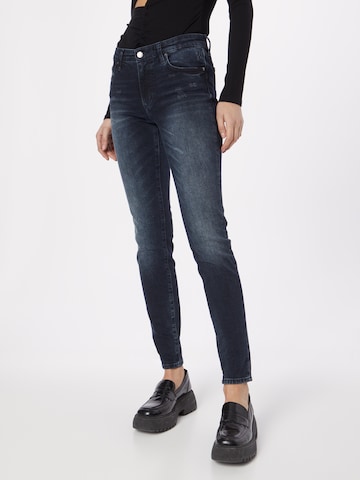 ARMANI EXCHANGE Skinny Jeans i blå: framsida