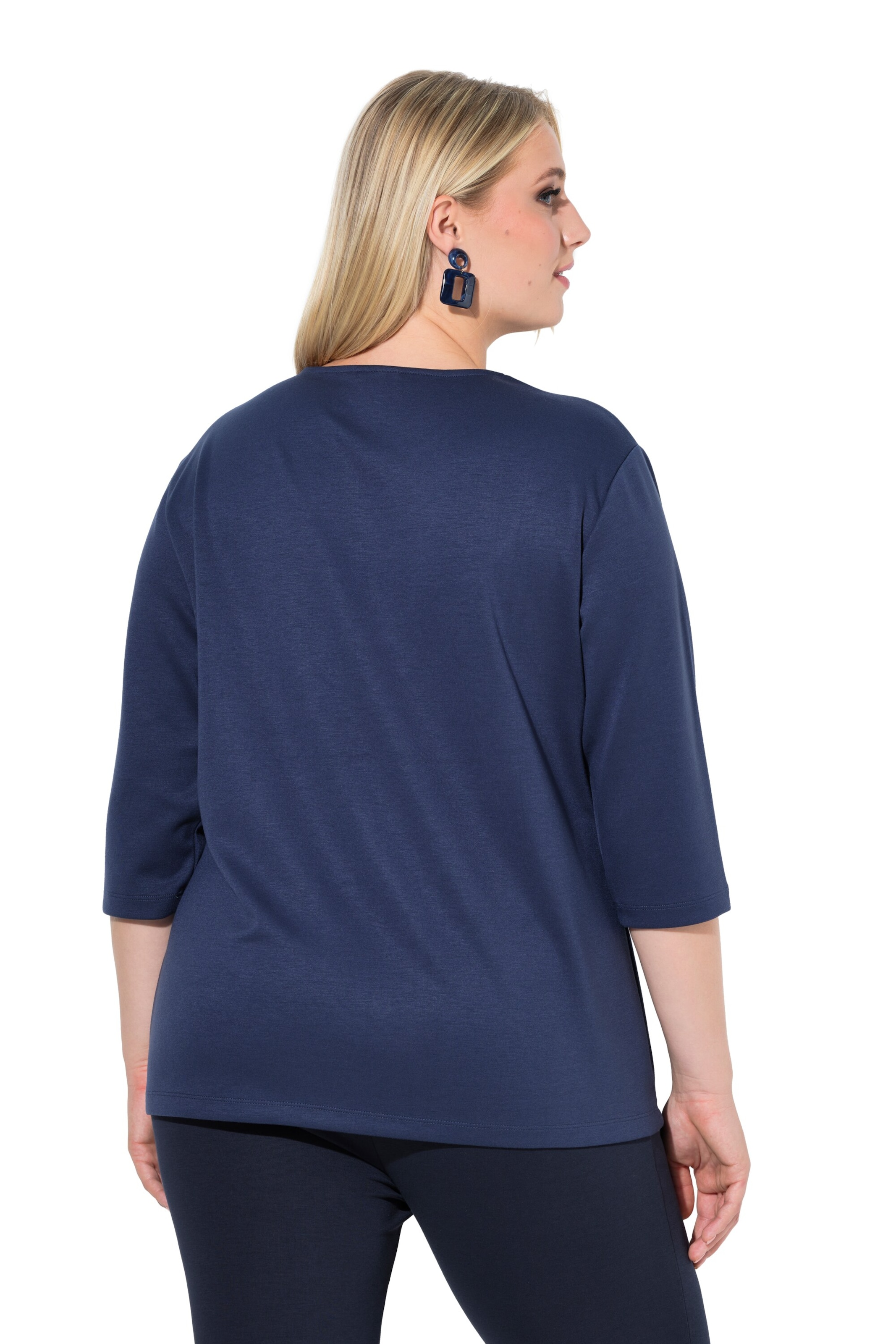 Ulla Popken Sweatshirt in Blau