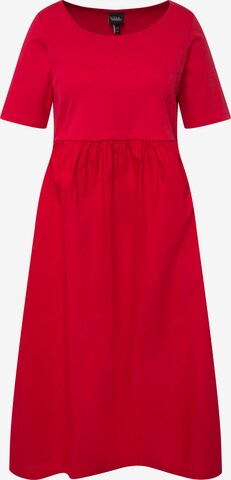 Robe Ulla Popken en rouge : devant