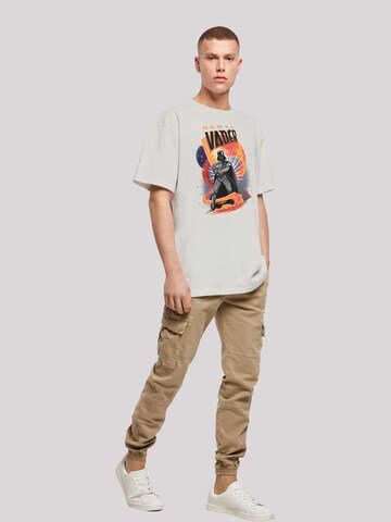T-Shirt 'Star Wars Darth Vader Swirling Fury' F4NT4STIC en gris