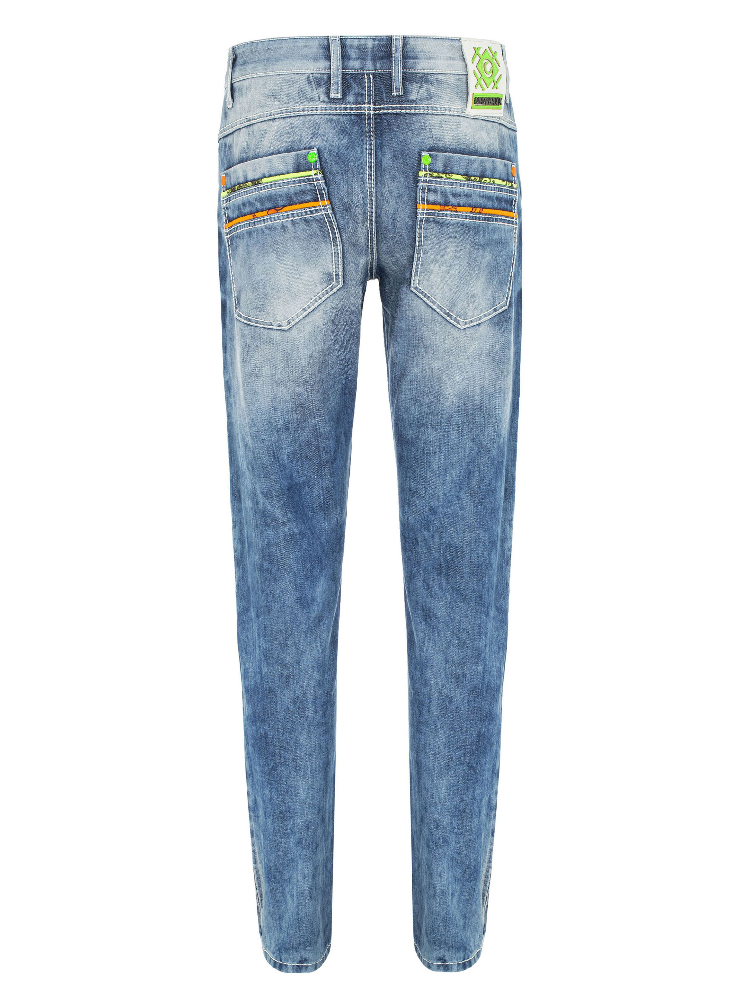 CIPO & BAXX Slimfit Jeans in Blauw