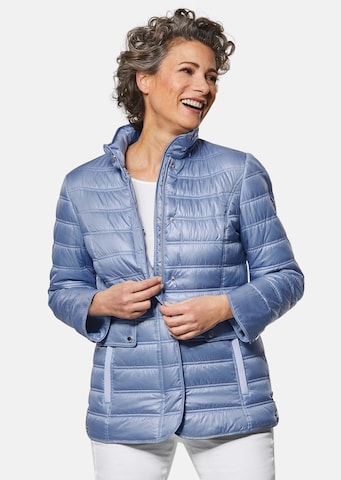 Goldner Between-Season Jacket in Blue: front