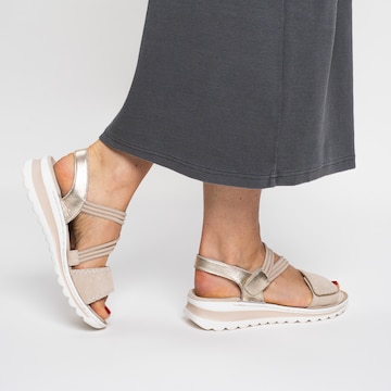 ARA Strap Sandals in Beige