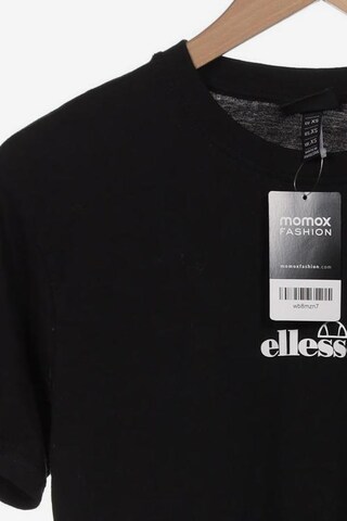 ELLESSE T-Shirt XS in Schwarz
