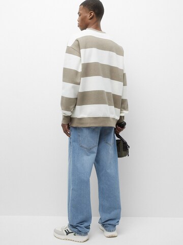 Sweat-shirt Pull&Bear en beige