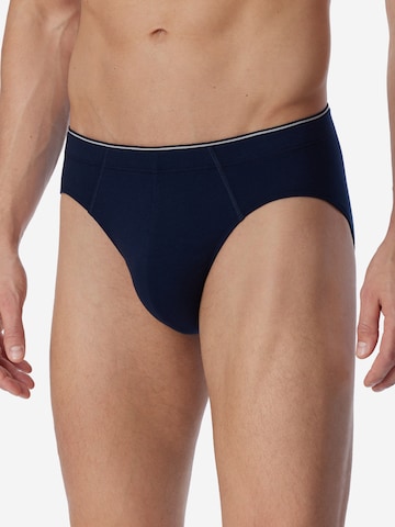 SCHIESSER Slip '95/5 Organic Cotton' in Blue