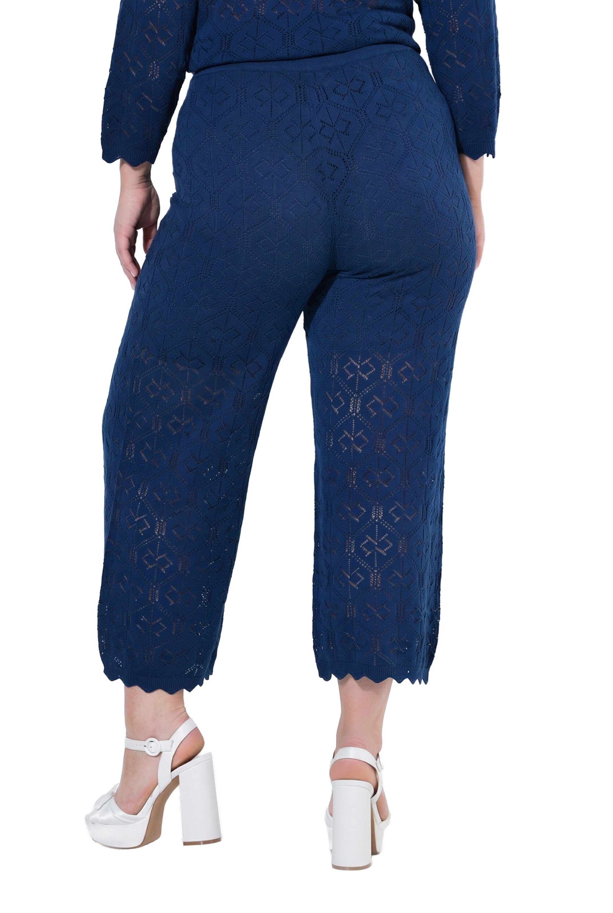 MIAMODA Regular Hose in Blau
