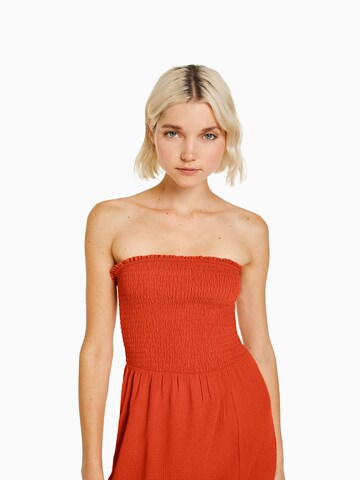 Robe d’été Bershka en orange