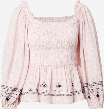 River Island Blouse in Roze: voorkant