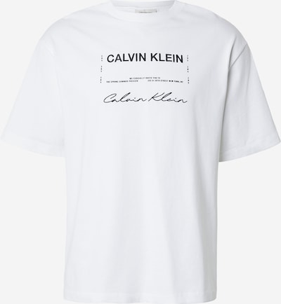 Calvin Klein Jeans Majica veličine XS u crna / bijela, Pregled proizvoda