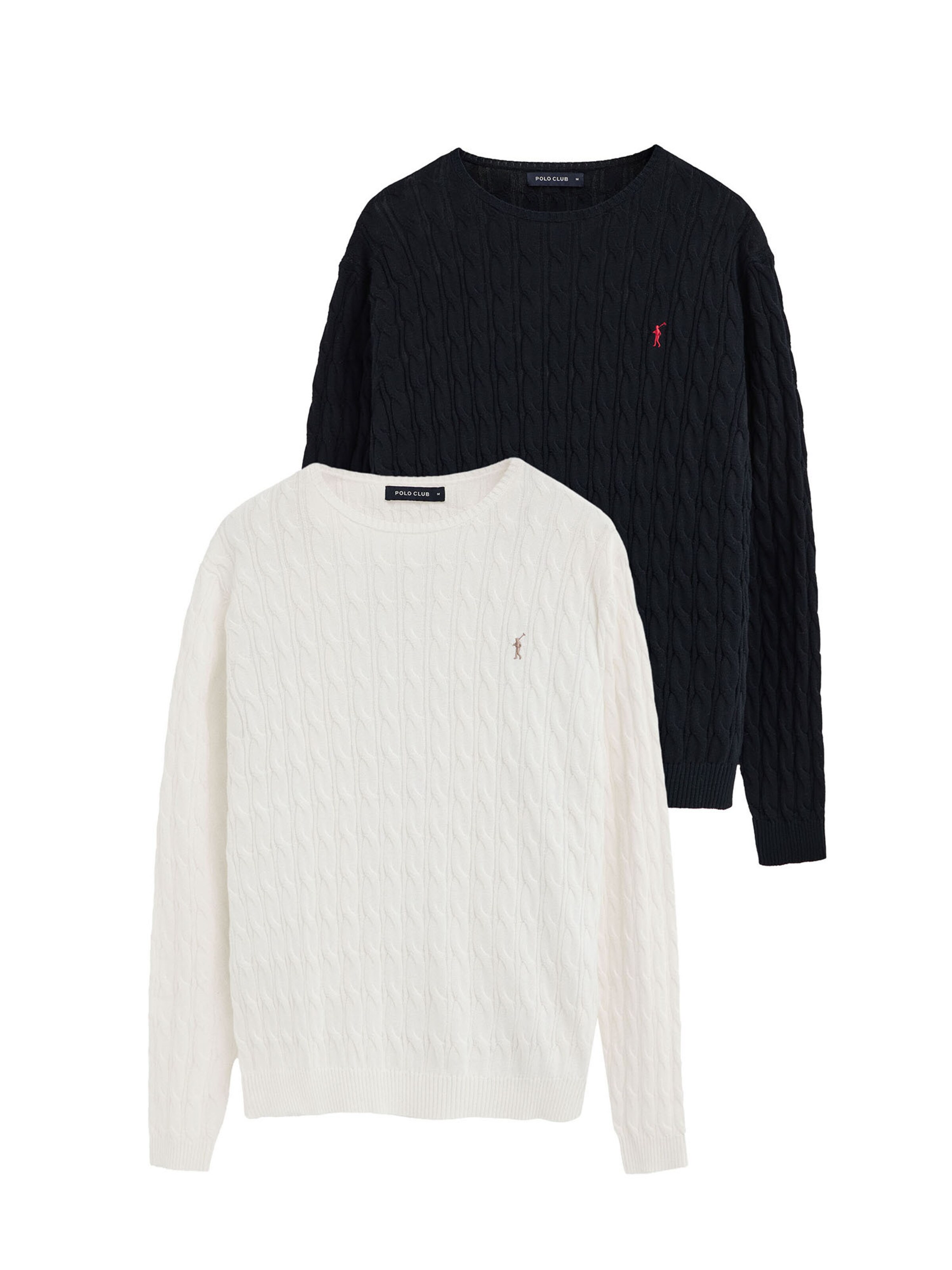 Polo Club Sweater in Mixed colors: front