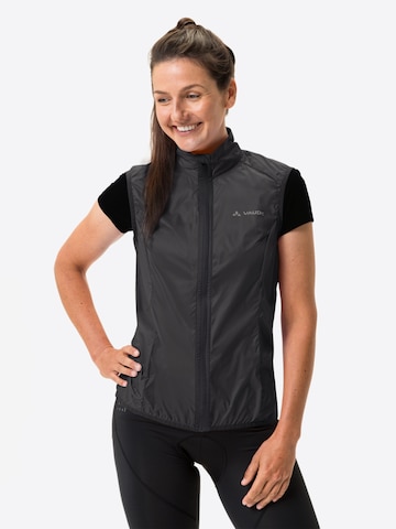 VAUDE Sportbodywarmer 'Matera' in Zwart: voorkant