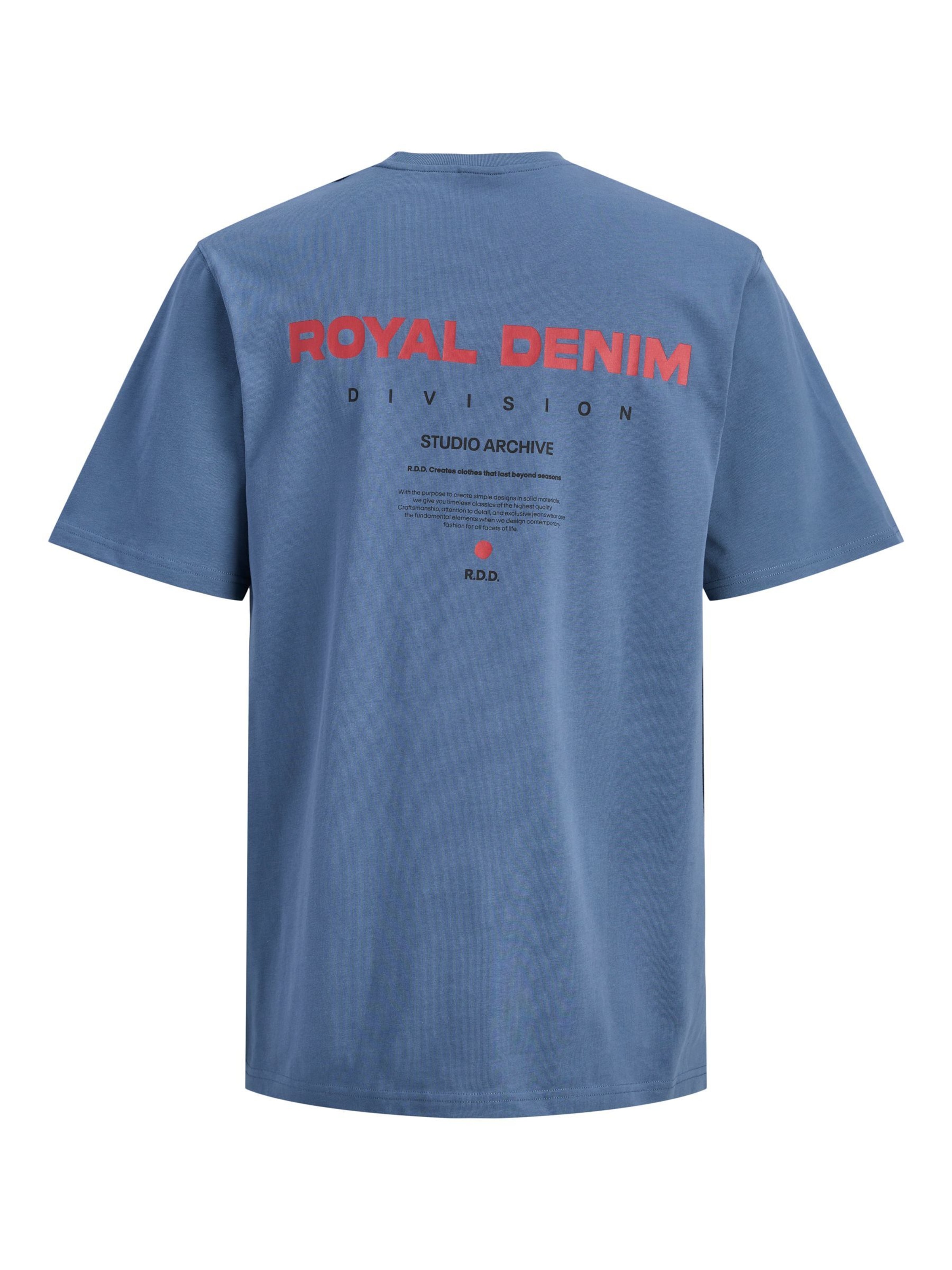 R.D.D. ROYAL DENIM DIVISION - Camiseta en azul
