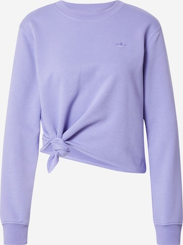 ADIDAS ORIGINALSSweater majica - ljubičasta boja: prednji dio
