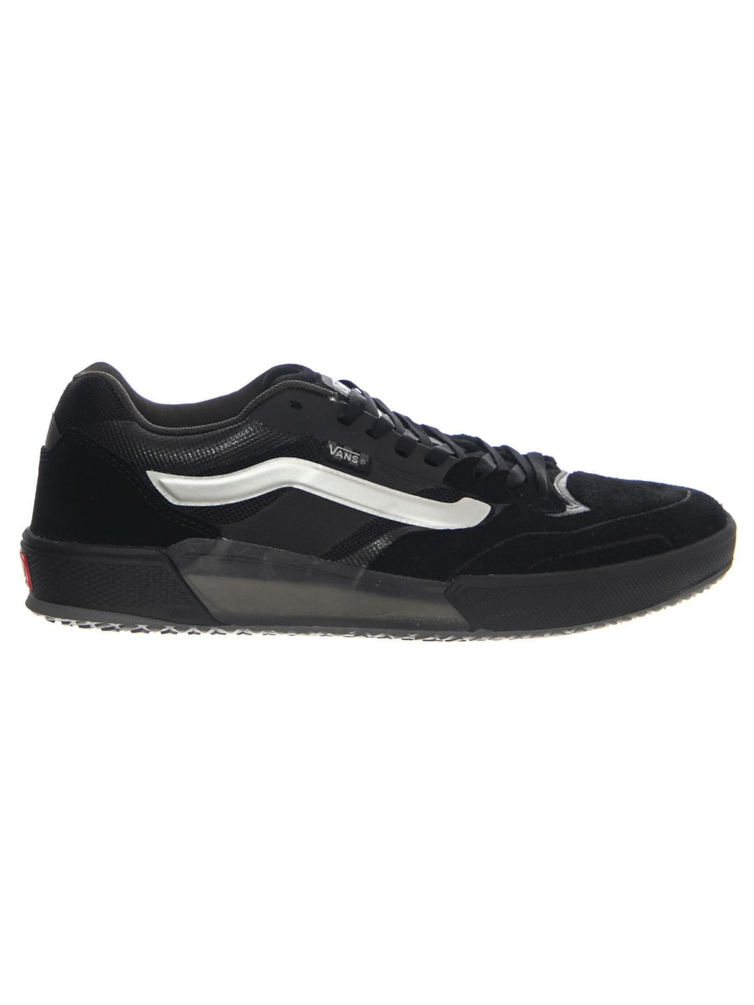 VANS Sportieve veterschoen 'Skate Ave 2.0 Uomo Black / Metallic -- Scarpe Stringate Uomo Nere' in Zwart: voorkant