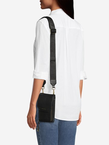 Maison Hēroïne Crossbody Bag 'Kaia' in Black