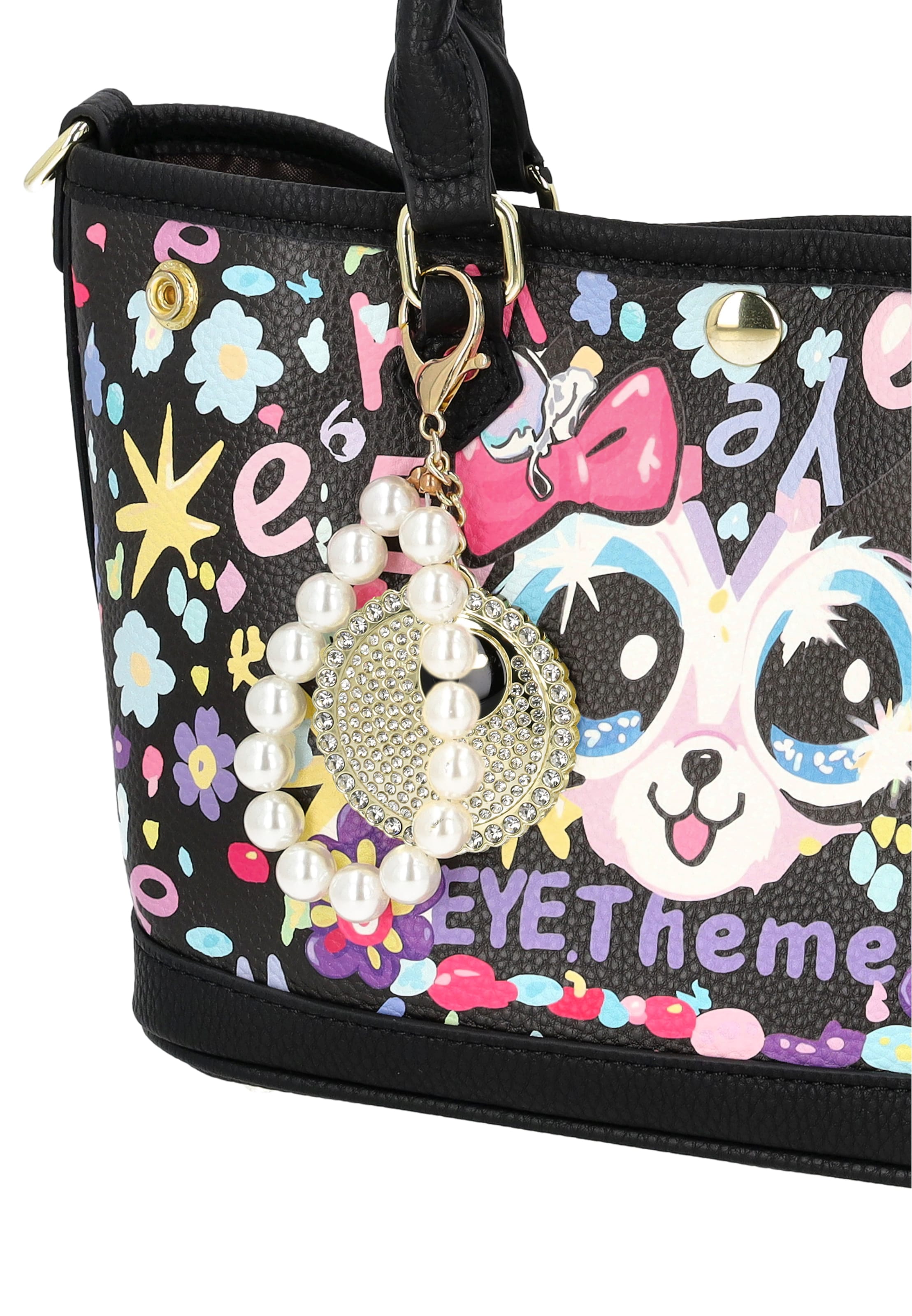 MYMO - Bolso de hombro 'POP EYETHEME' en negro