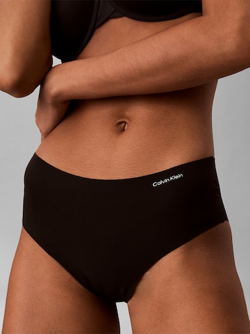 juoda Calvin Klein Kelnaitės paaukštintu liemeniu: priekis