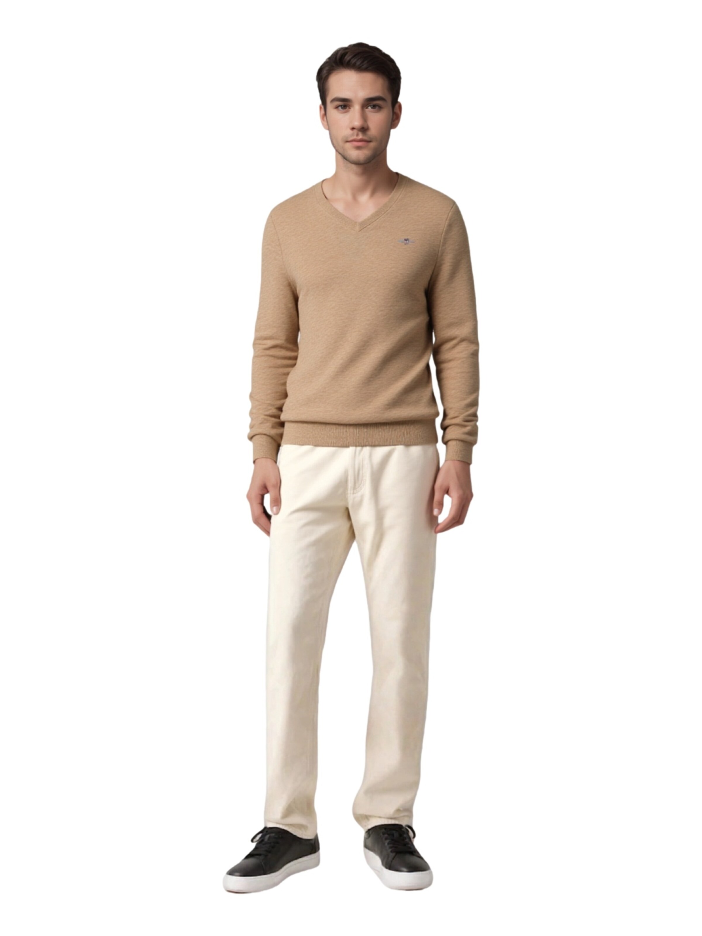 GANT - Jersey 'Extrafine' en marrón