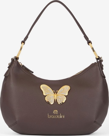 Borsa a mano 'Beth Jewels' di Braccialini in marrone: frontale