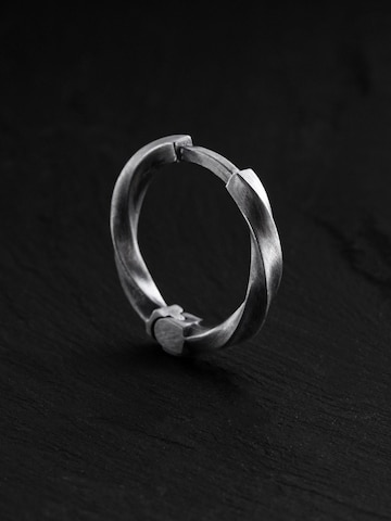 REYTEL Earring 'TIME SPIRAL' in Silver