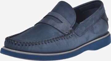 Baldinini Classic Flats in Blue: front