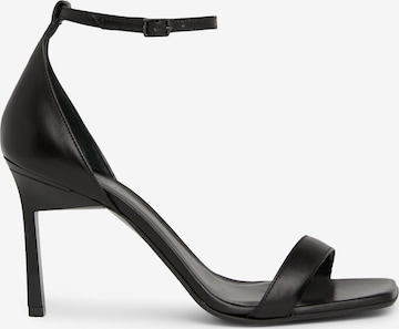 Calvin Klein Strap Sandals in Black