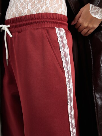 OH APRIL Wide Leg Hose 'Kael' in Rot