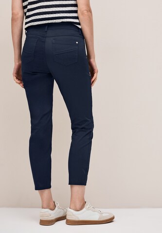 CECIL Slimfit Hose in Blau