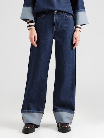 mėlyna NÜMPH Laisvas Džinsai 'TORONTO': priekis