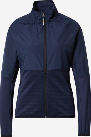 Rukka Sports sweat jacket 'MARILA' in Blue: front