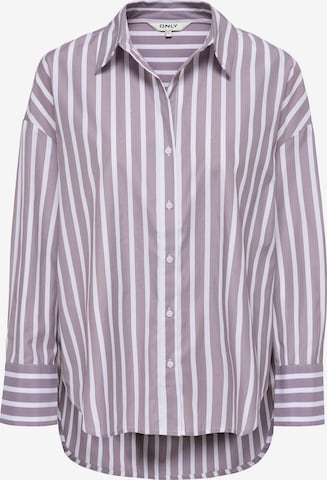 ONLY Bluse in Lila: Vorderseite