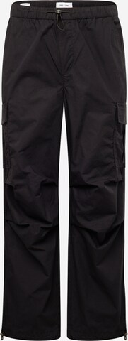 Only & Sons Regular Cargo Pants 'ONSFRED' in Black: front