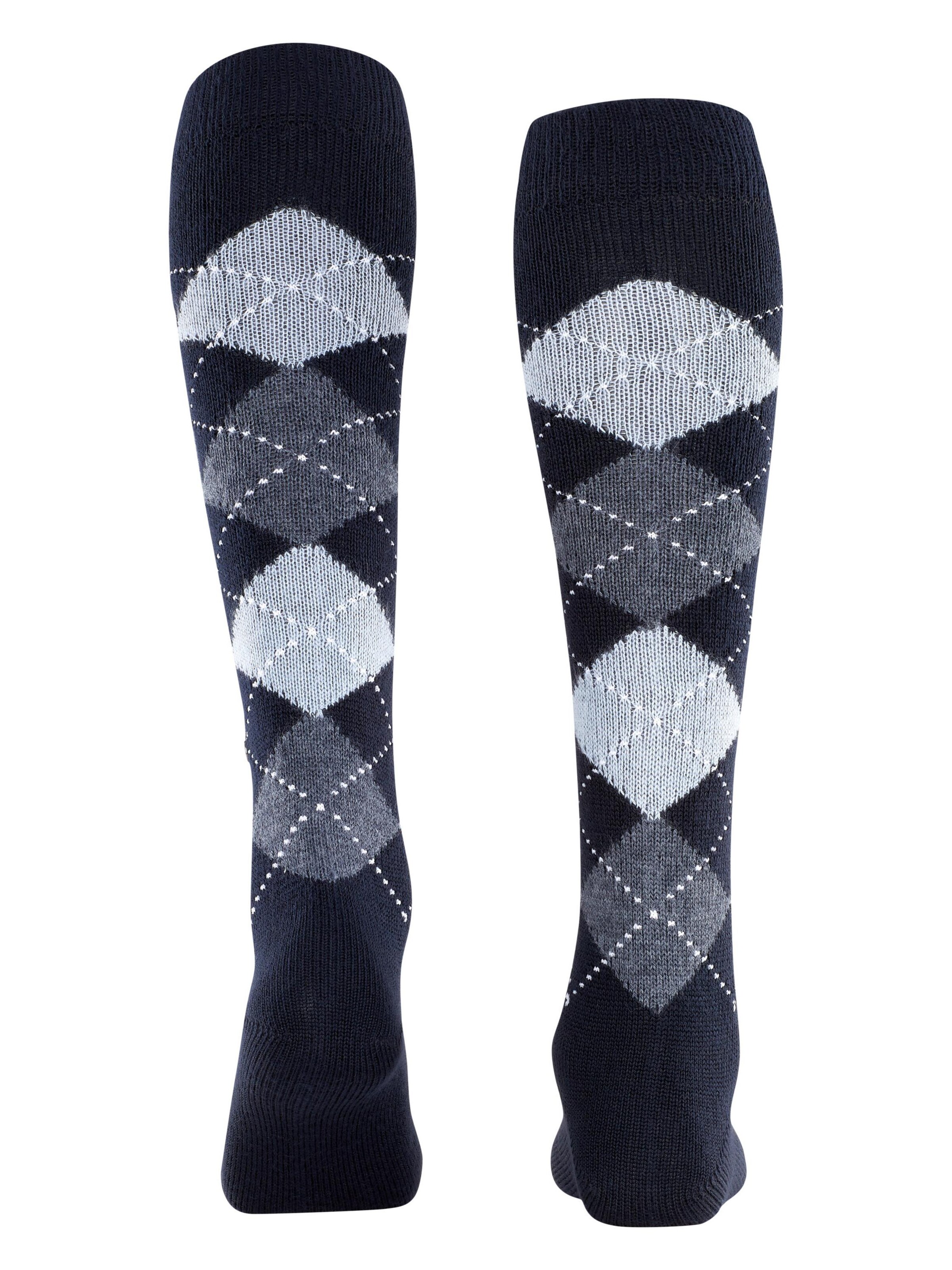 BURLINGTON Overknee Strümpfe 'Whitby'‌‌‌‌‌‌‌‌ in Blau