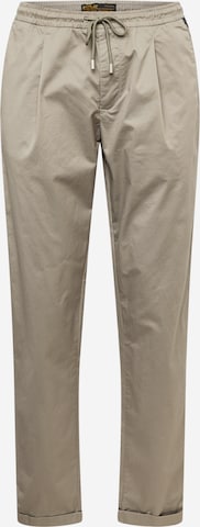 Regular Pantalon à plis REPLAY en gris : devant