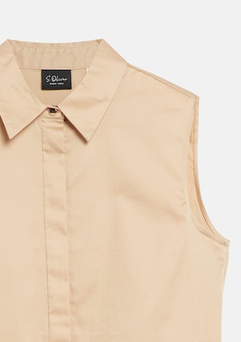 s.Oliver Bluse in Beige